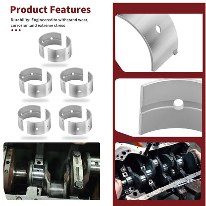 10pcs Crankshaft Main Bearing for Yamaha 1800 WaveRunner FX/VX/VXS/VXR/FZR/FZS