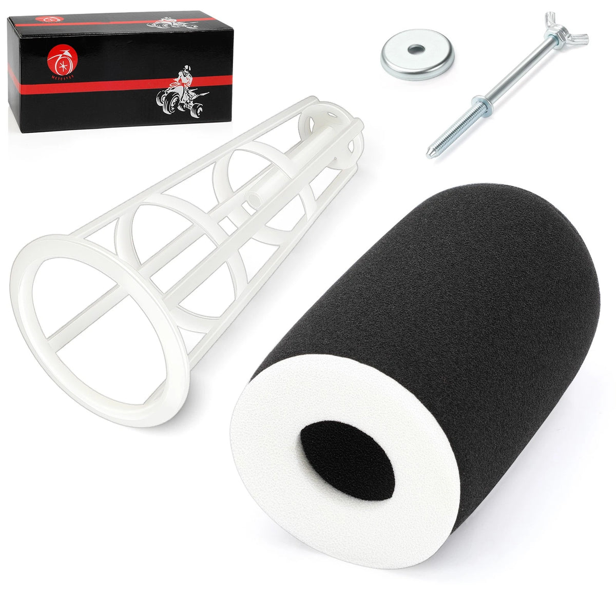 Air Filter Cleaner & Guide Cage Bolt Kit for Yamaha Raptor 700 (2006–2024)