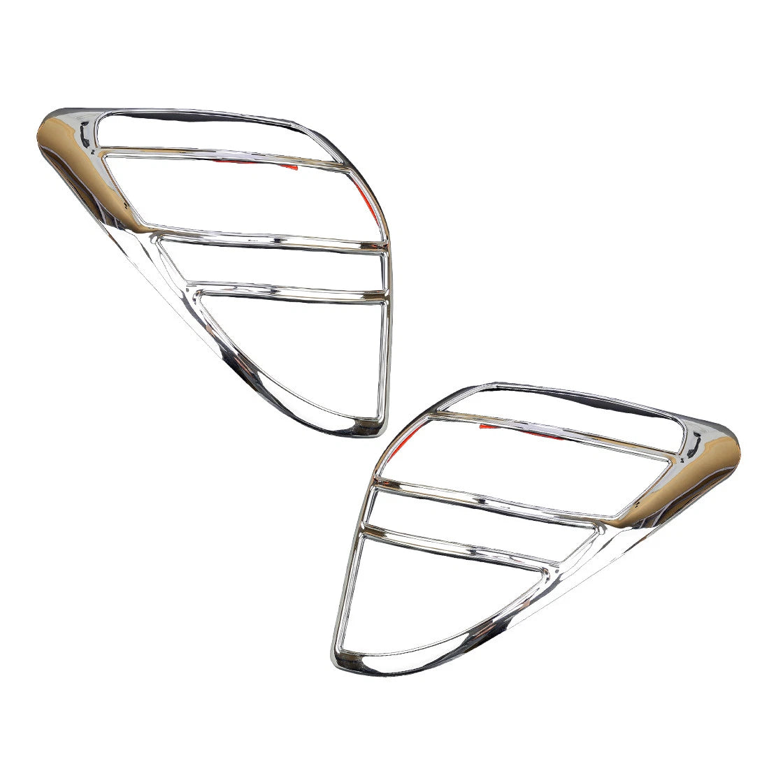 Chrome Silver Brake Lamp Tail Light Cover for Toyota RAV4 (2006-2012)