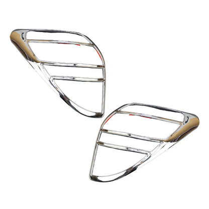 Chrome Silver Brake Lamp Tail Light Cover for Toyota RAV4 (2006-2012)