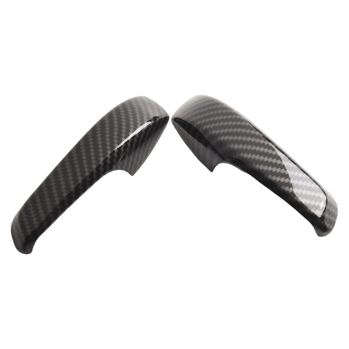 2 x Carbon Fiber Black Car Decorative Frame for Smart (2010–2014)