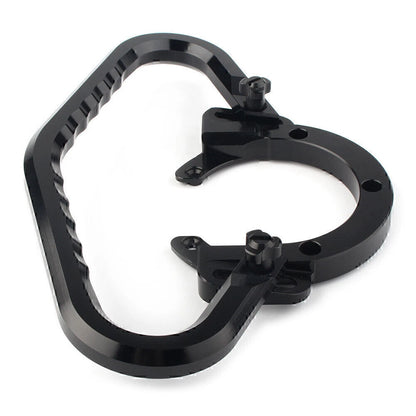 Black Passenger Grab Bar Handle for Kawasaki Z750 Z800 (2007-2017)