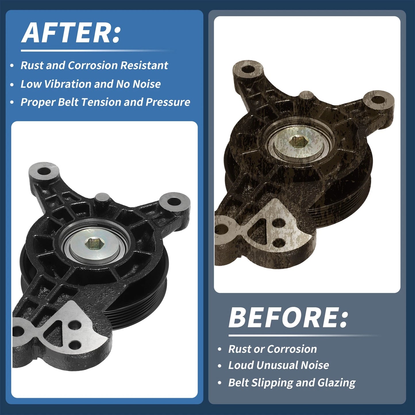 Belt Tensioner for Ford Ranger 2018-2022 - Durable Metal Component (2018-2022)