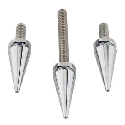 3 x 6mm Silver Windshield Screws for Harley Electra Glide (2014-2023)