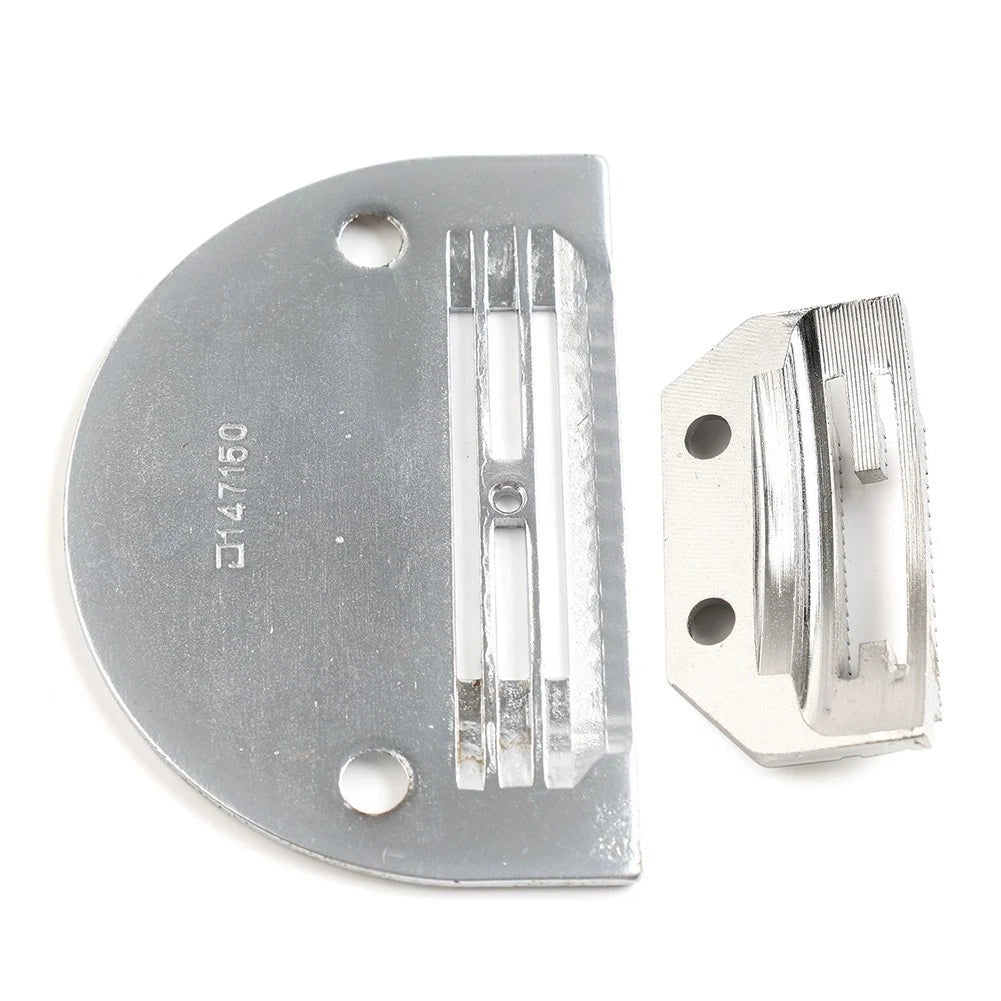 Needle Plate & Feed Dog for Industrial Single Needle Machines