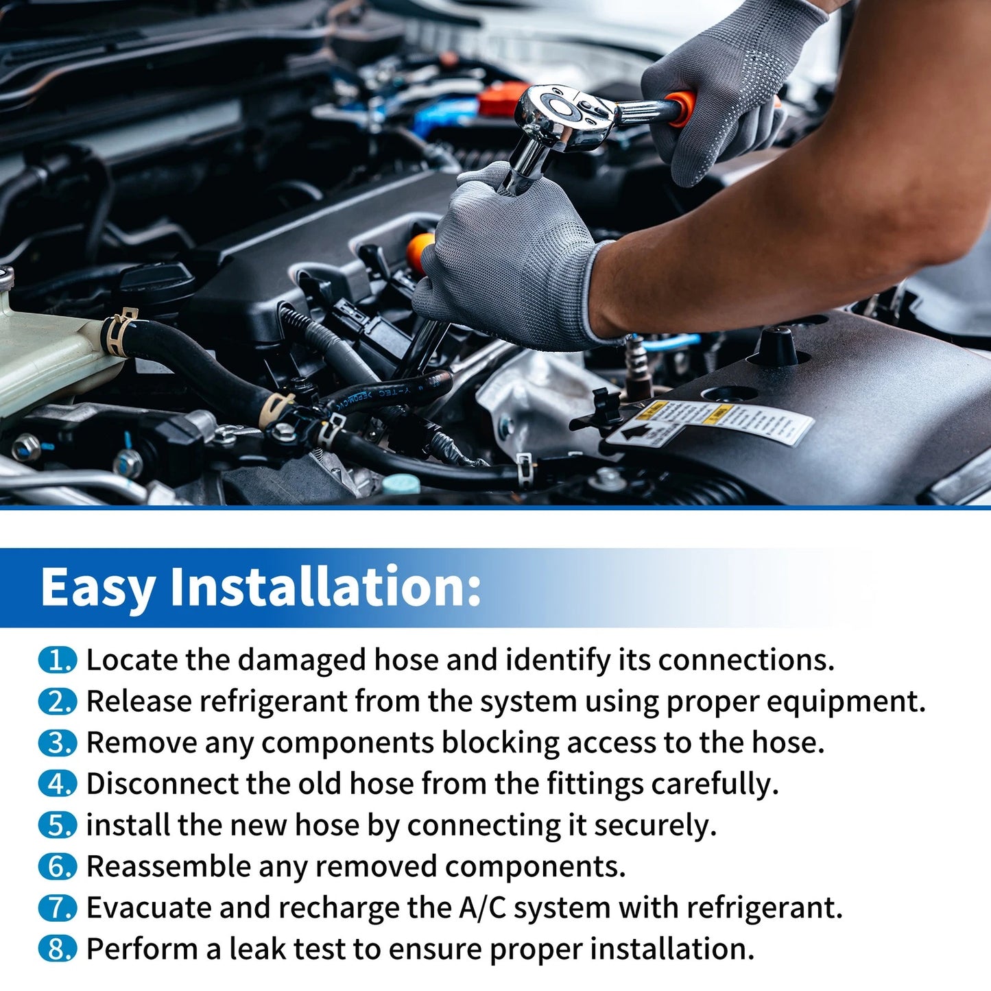 A/C Discharge Line Hose for Ford Escape (2008-2012)