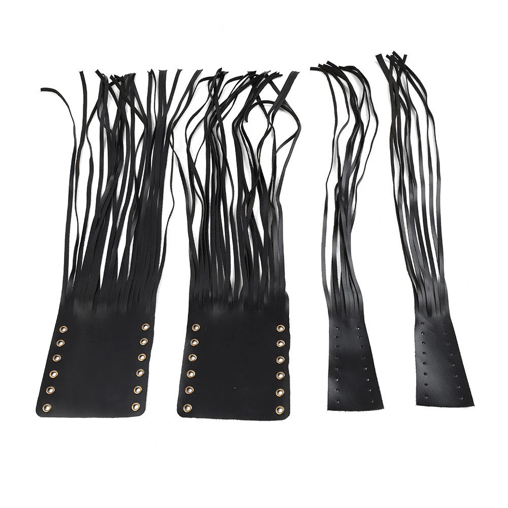 Universal Handlebar Grip Tassel & Clutch Lever Fringe Covers for Motorcycle