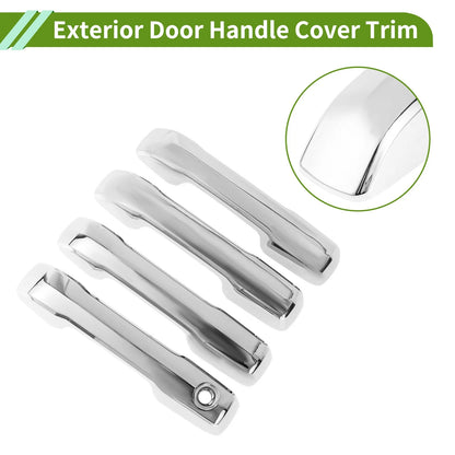 Exterior Door Handle Cover Trim for Toyota Tacoma (2024-2025) 1 Set