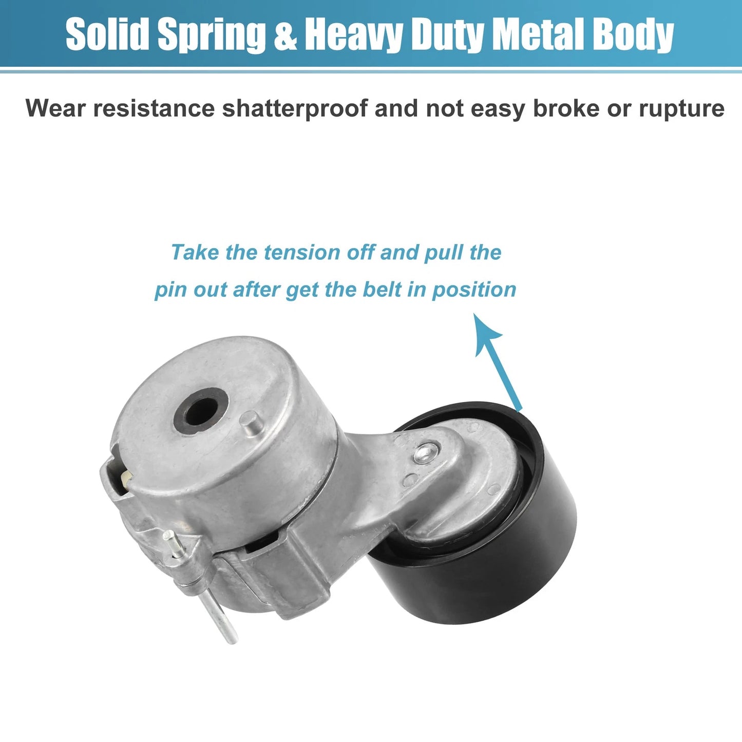 Belt Tensioner Pulley Assembly for Kia Optima Hybrid (2011-2015)