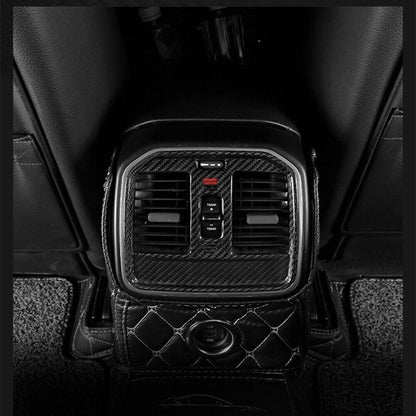 Carbon Fiber Inner Rear Row Air Vent Outlet Trim for Porsche Macan (2015-2020)