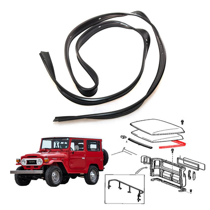 Roof Drip Moulding for Toyota Land Cruiser BJ45 FJ45 HJ45 HJ47 1979-1984