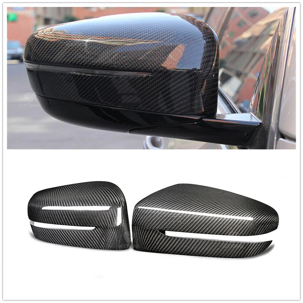 Carbon Fiber Door Mirror Covers for BMW G11 G12 G30 G31 G22 (2016-2023)