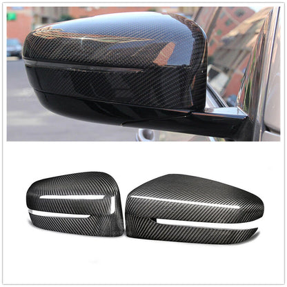 Carbon Fiber Door Mirror Covers for BMW G11 G12 G30 G31 G22 (2016-2023)