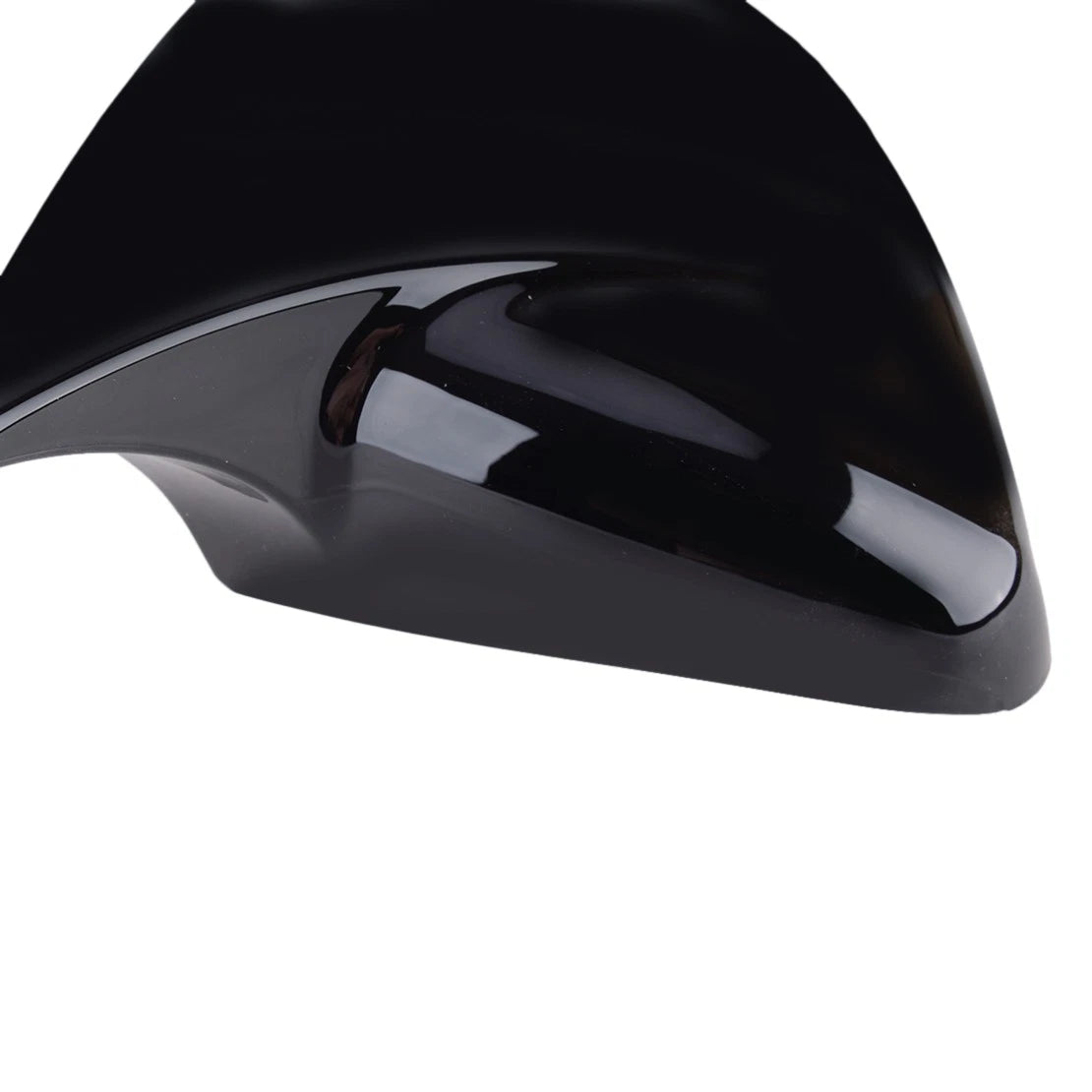 2 x Gloss Black Rear View Mirror Cover Caps for Kia Forte K3 Cerato (2014-2018)
