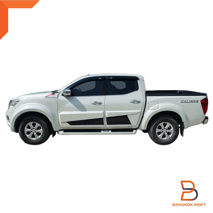 Wheel Arch Flares QX1 Pearl White for Nissan Navara D23 Ute ST ST-X (15-19)