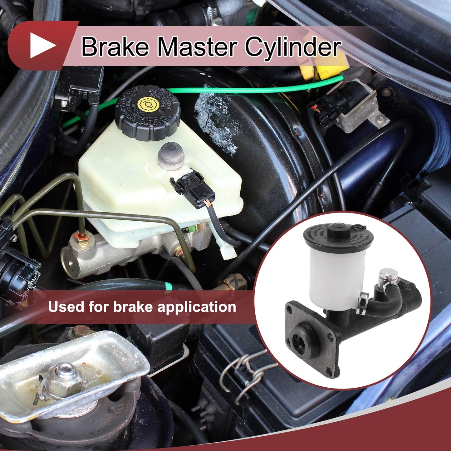 Brake Master Cylinder With Reservoir for Toyota Pickup (1981–1988)