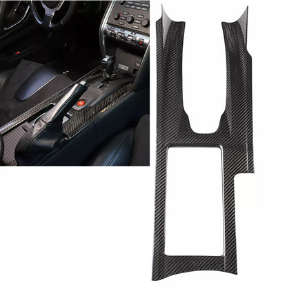 Center Console Gear Shift Panel Cover for Nissan GTR R35 (2008-2016)