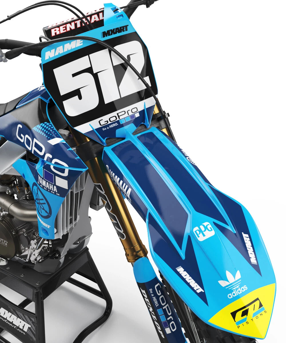 Custom Graphic Kit BOOST STYLE Yamaha TTR 110 Decals Stickers (2008-2023)
