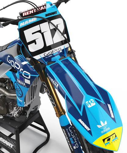 Custom Graphic Kit BOOST STYLE Yamaha TTR 110 Decals Stickers (2008-2023)