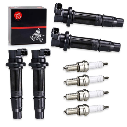 Ignition Coil Spark Plug for Yamaha YZF-R1/YZF-R6/FZ1/Vmax/FZS1 (1998–2024)