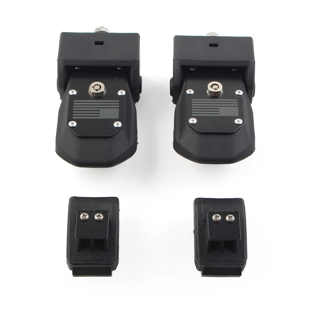Hood Latch Lock Catch Pair for Jeep Wrangler JL (2018-2023)