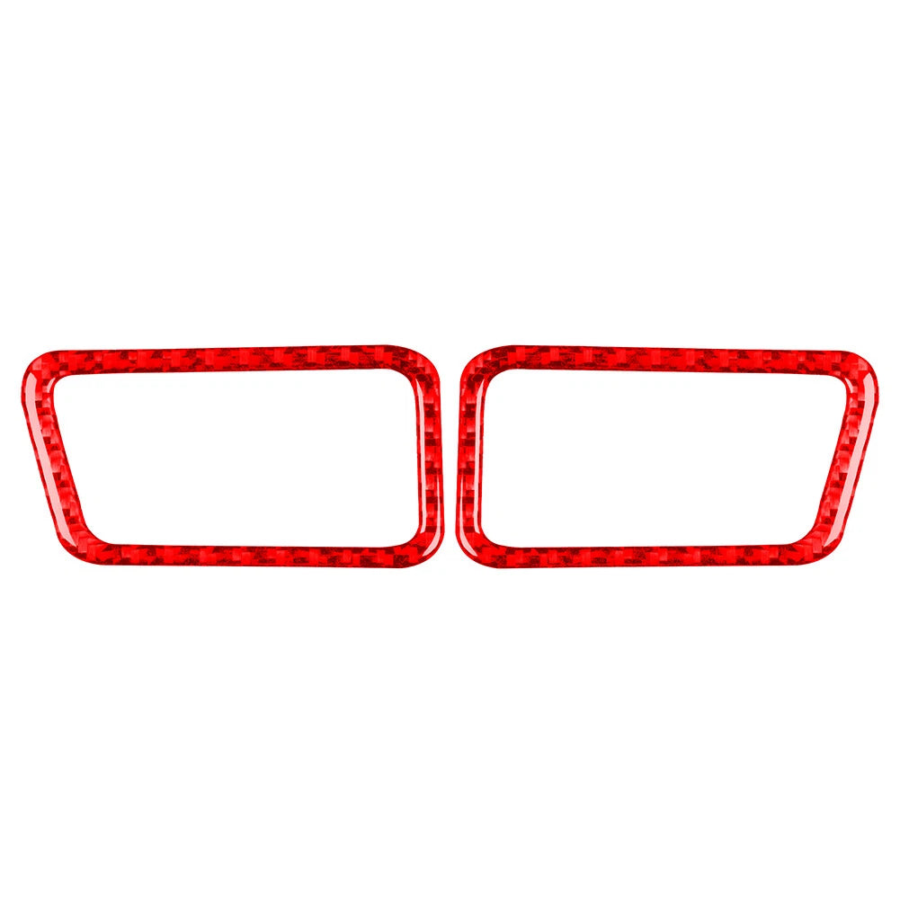 Carbon Red Inner Upper Air Vent Outlet Cover Trim for Subaru WRX STi (14-21)