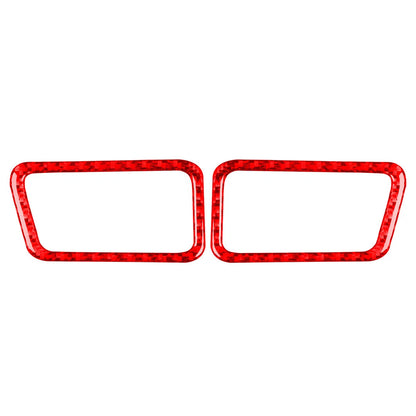 Carbon Red Inner Upper Air Vent Outlet Cover Trim for Subaru WRX STi (14-21)