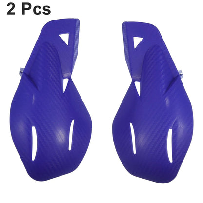 2 x Blue Plastic Hand Guards for ATV Dirt Bike MX Motocross Motorcycle