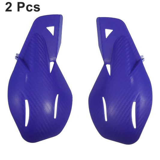 2 x Blue Plastic Hand Guards for ATV Dirt Bike MX Motocross Motorcycle