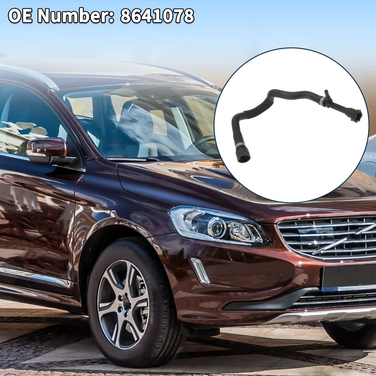 Radiator Hose Warm Air Pipe for Volvo XC60 (2014-2017)