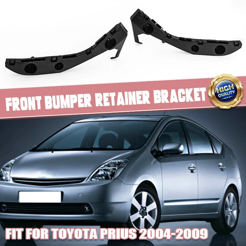 Bumper Bracket Set of 2 for 2004-2009 Toyota Prius Front Left & Right