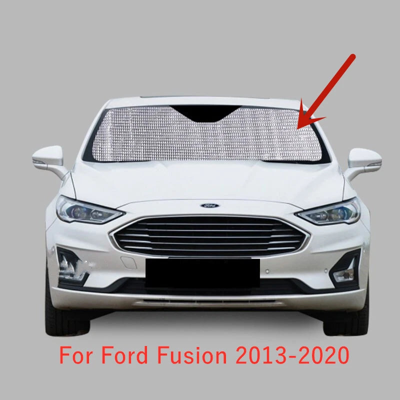 Sunshade Front Windshield Window UV Block Privacy for Ford Fusion (2013–2020)