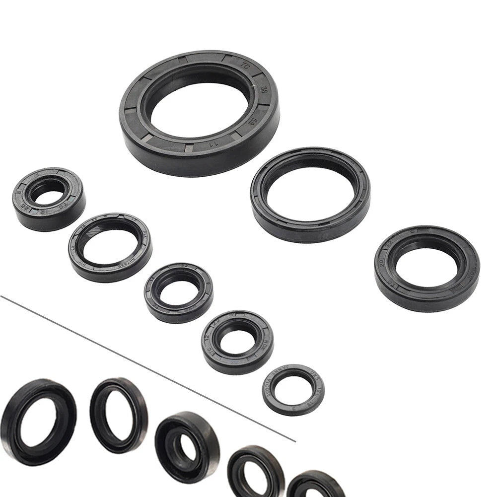 8 x Engine Oil Seal Kit for Honda CR250R CR500R (1988-2001)