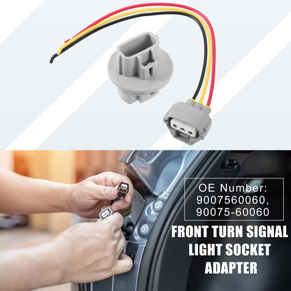 Front Turn Signal Light Socket Adapter for Toyota Tundra (2007–2021)