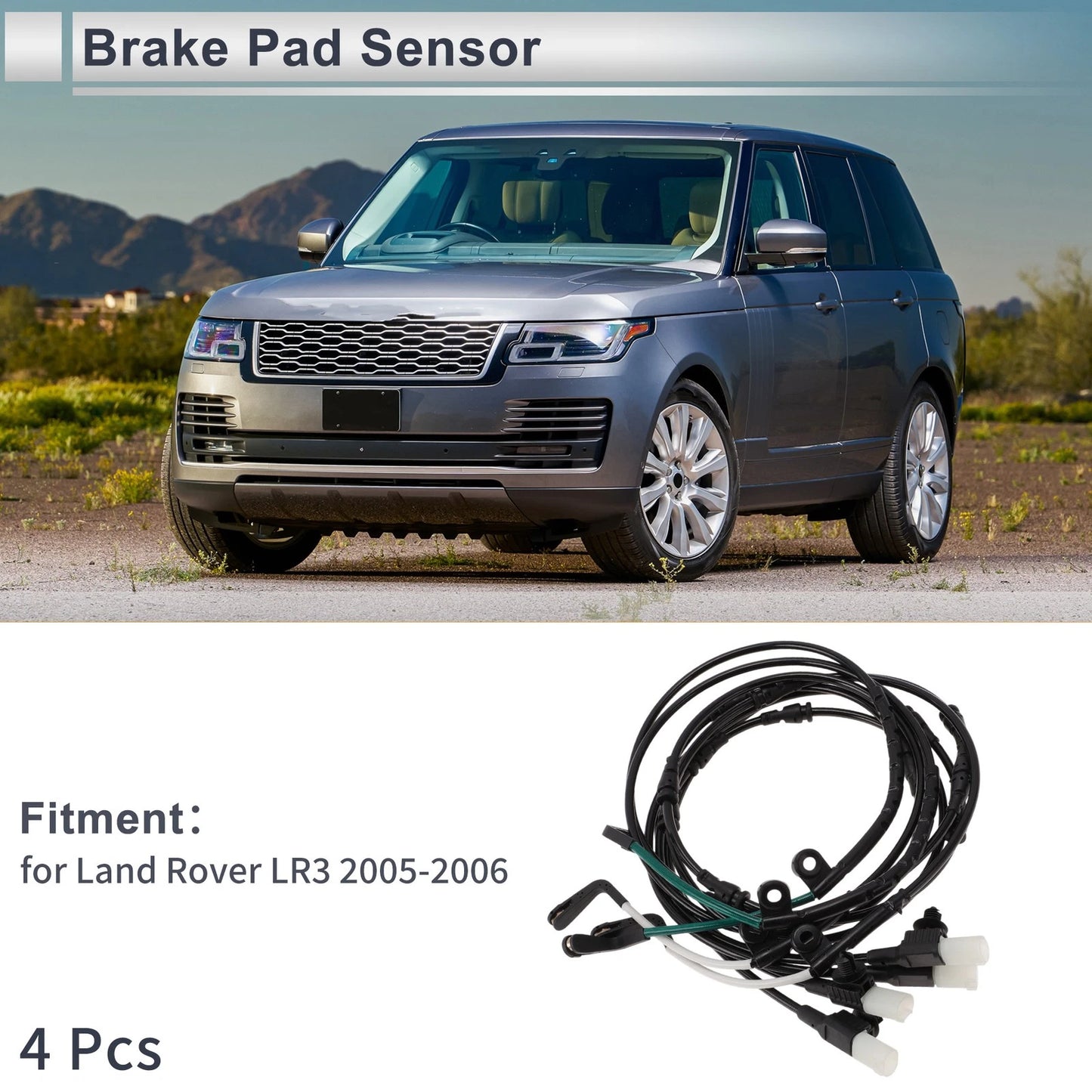 Brake Pad Wear Sensor for Land Rover LR3 (2005-2006)