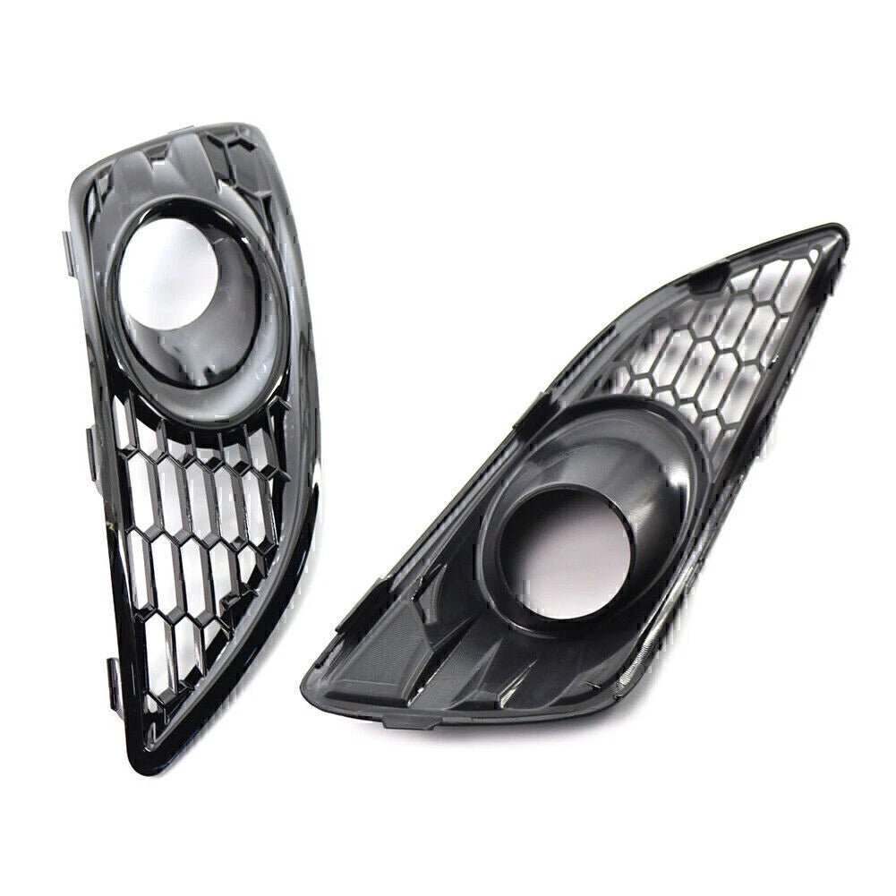 ABS Front Bumper Grilles Fog Light Covers for Ford Fiesta (2012-2016)