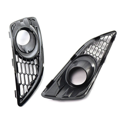 ABS Front Bumper Grilles Fog Light Covers for Ford Fiesta (2012-2016)