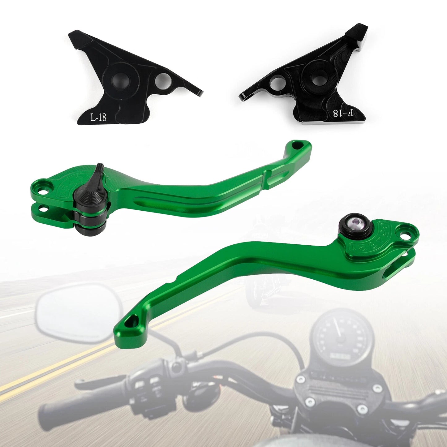 CNC Short Brake Clutch Lever for BMW C650GT, KYMCO Xciting 250-400 (2012-2023)