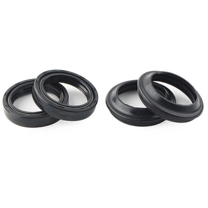 4 x Black Oil Seals Dust Seals for Front Fork Damper Shock Absorber (50-63)