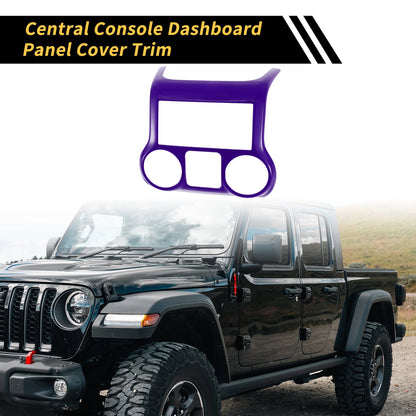 Console Dashboard Cover Trim for Jeep Wrangler JK JKU (2011-2017) Purple