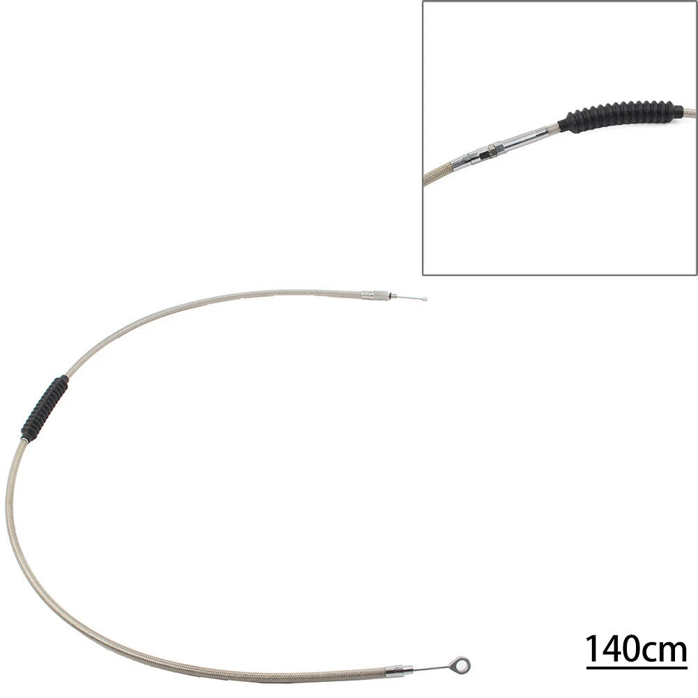 Stainless Clutch Cable for Harley Dyna FXDWG Softail Fatboy Road Glide