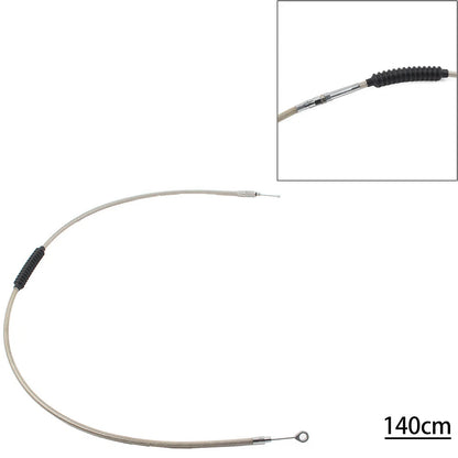 Stainless Clutch Cable for Harley Dyna FXDWG Softail Fatboy Road Glide