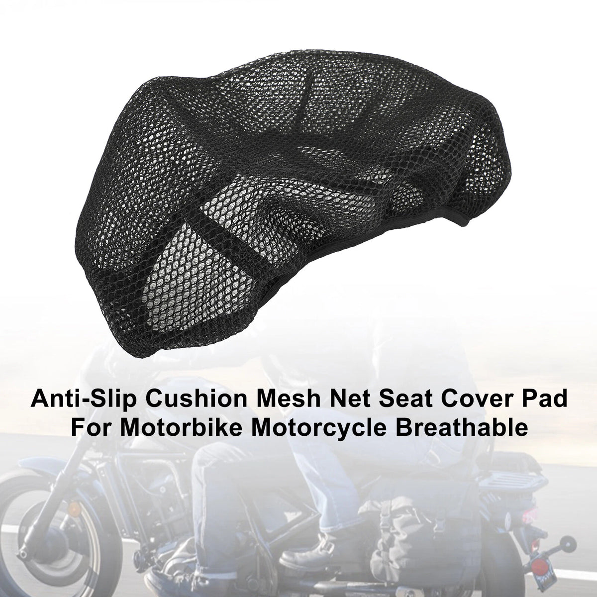 Heat Resistant Mesh Seat Cover for Motorcycle Scooter FN