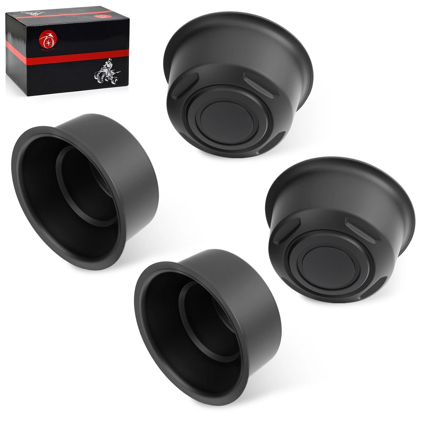4 x Front Rear Wheel Caps for Yamaha Big Bear 400 YFM400 (2007–2012)