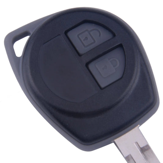 2 x Button Radio Key Shell Housing for Suzuki Grand Vitara, Swift, Liana