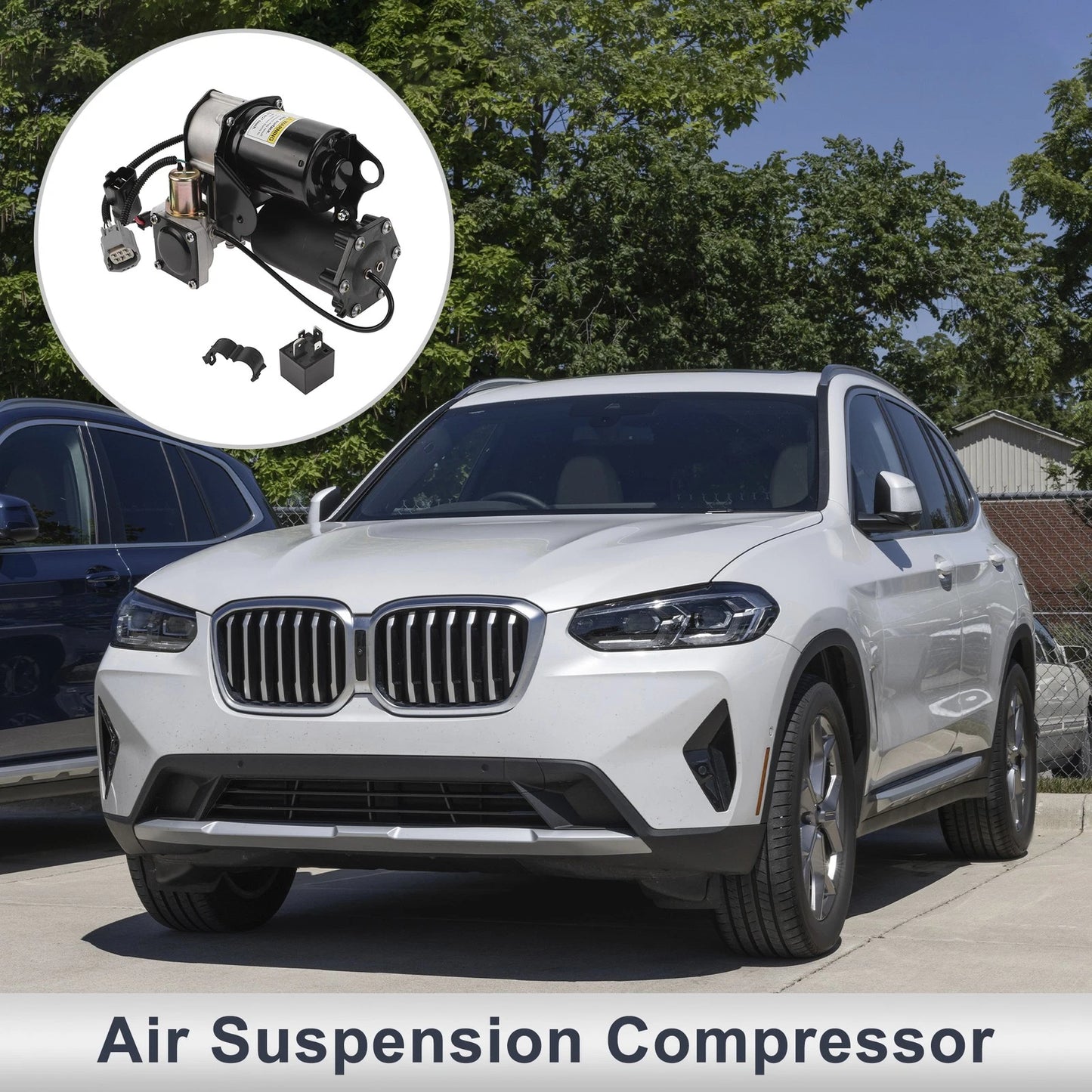 Air Suspension Compressor for Land Rover Range Rover (2006-2012) 1 Pc