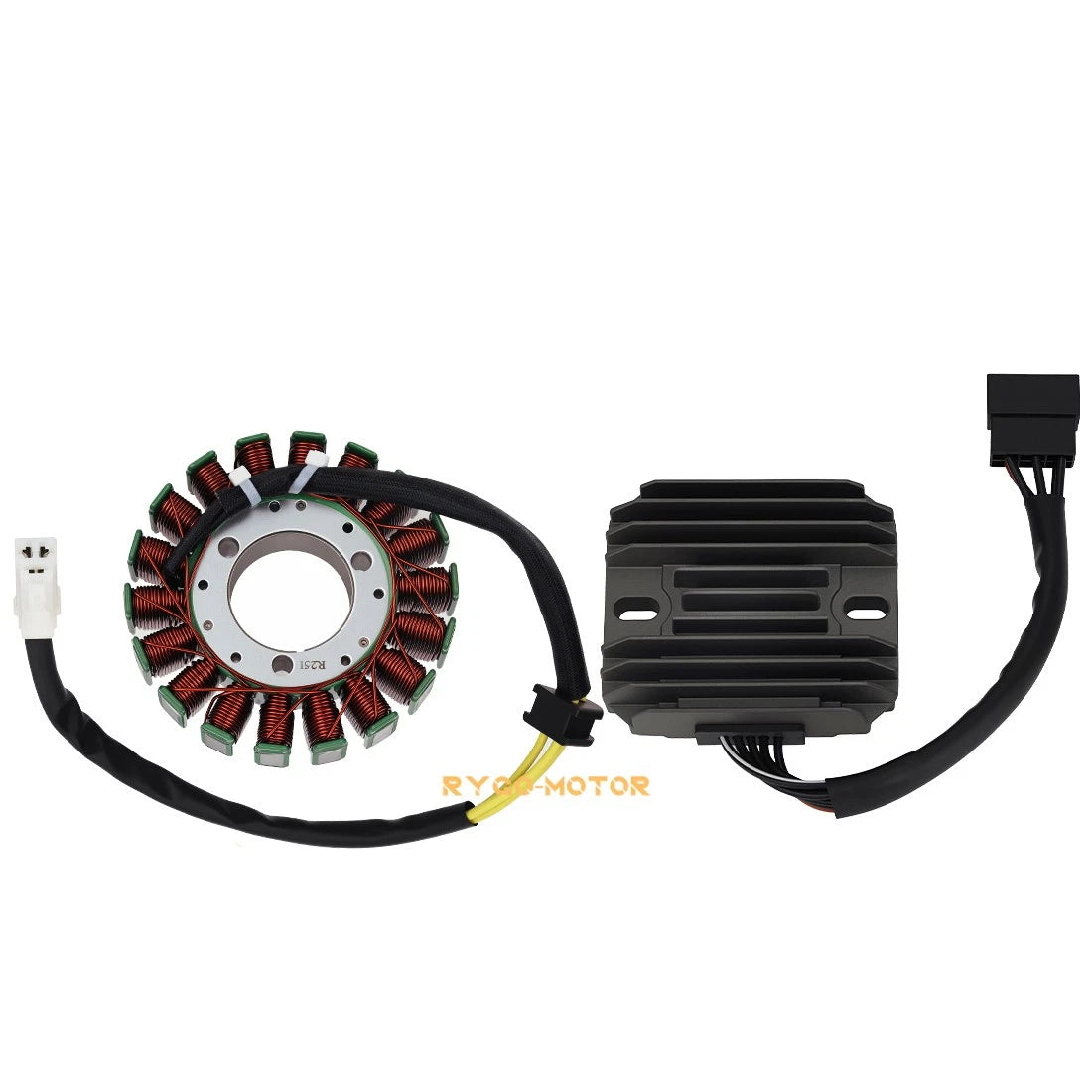 Magneto Stator + Voltage Rectifier for Suzuki GSXR750 GSX-R750 (2000–2003)
