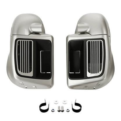 Vented Fairings for Harley Road Glide Touring 2014-2023 Silver Fortune