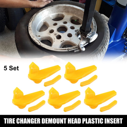 5 x Tire Demount Head Plastic Insert 2.24x1.18x1.10 for Motorcycle