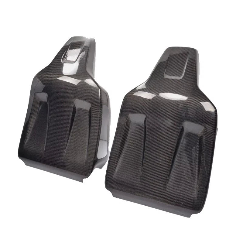 Carbon Fiber Add-on Seat Back Panel Cover for Benz W204 C63 AMG 2008-2012